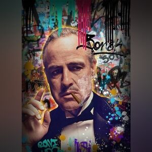 Godfather DIY 5D Full Round Drill Diamond Painting